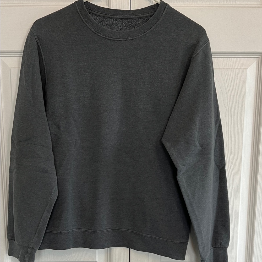 Fruit of the Loom Dark Gray Crewneck Sweater